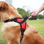 Saddle Dog Harness Reflective Adjustable Pet Harness No Pull Walking Training Small Medium Large Big Dogs Chest Strap Product